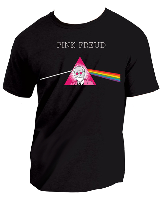 Pink Freud T-shirt